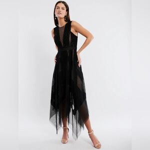 Andi Handkerchief Dress BCBG